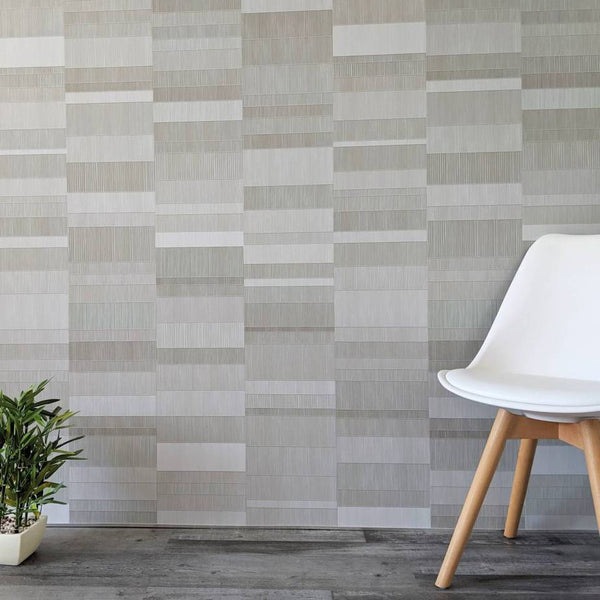 8mm Light Grey Mosaic Bathroom Wall Panel 2.6M | Easy Panels