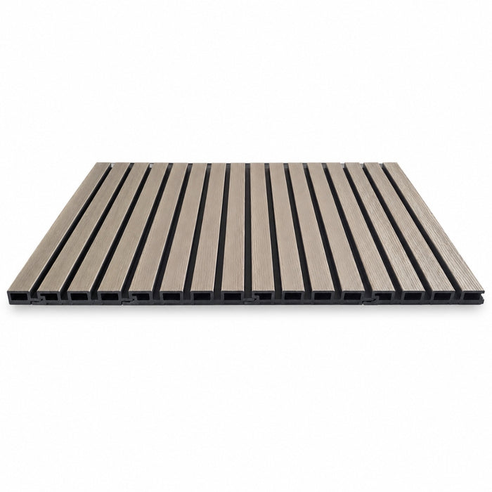 2.6M Light Brown WPC Exterior Wall Cladding | Easy Panels