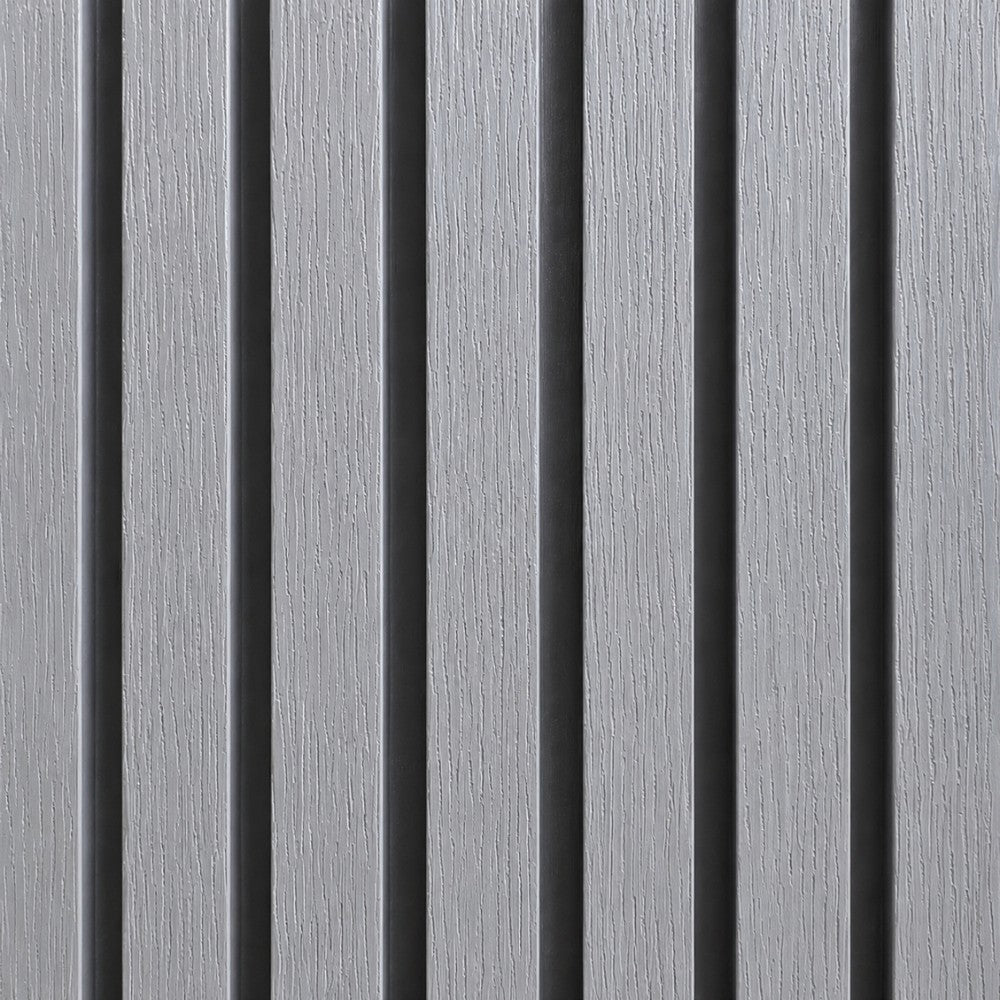2.6M Silver Grey WPC Exterior Wall Cladding