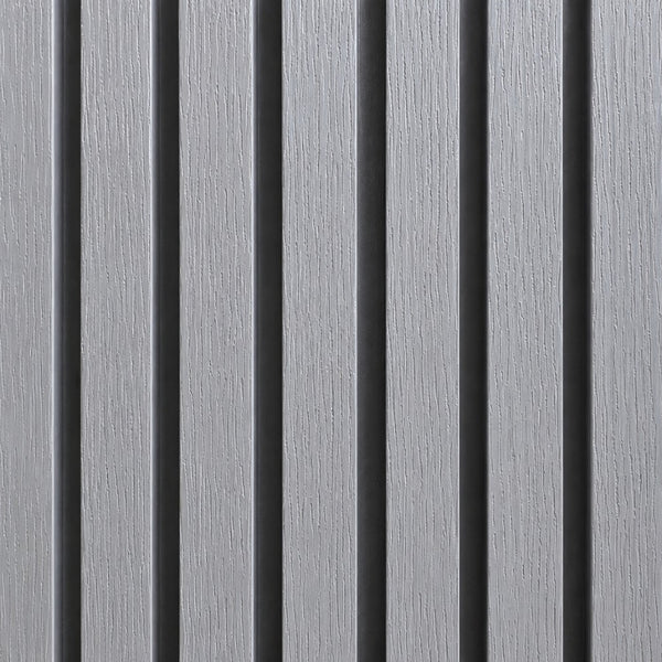 2.6M Silver Grey WPC Exterior Wall Cladding | Easy Panels