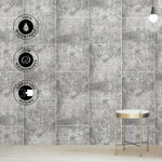 8mm Weathered Concrete Tile Wall Panel (Matt Finish) 2.6M