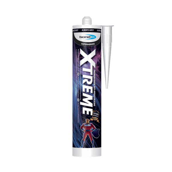 Xtreme AntiMould Bathroom Sealant Grey EASY PANELS