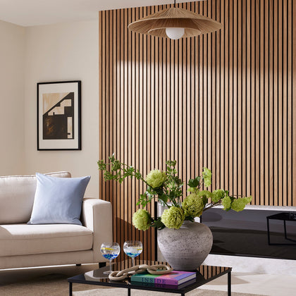 Natural Oak Acoustic Wall Panel