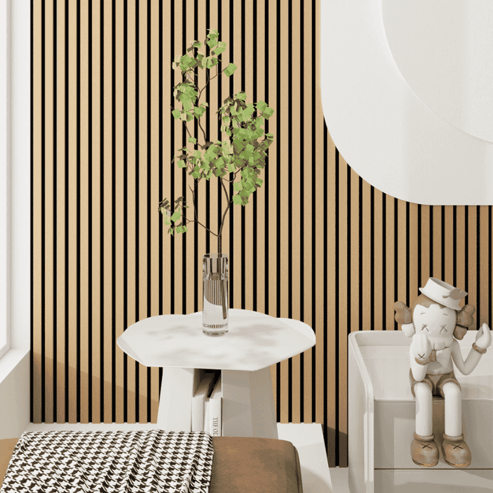 White Ash Acoustic Wall Panel