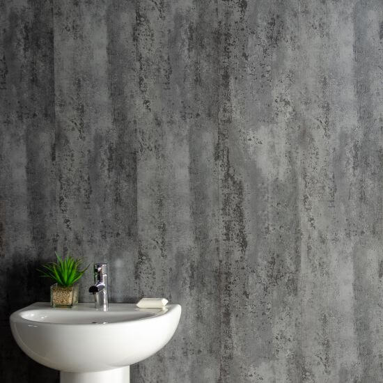 8mm Polished Concrete Bathroom Wall Panel 2.6M