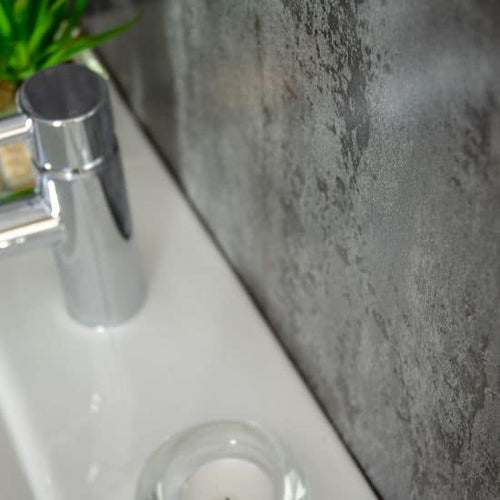 8mm Polished Concrete Bathroom Wall Panel 2.6M EASY PANELS