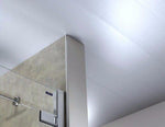 8mm White Wood Matt Bathroom Wall & Ceiling Panel 2.6M