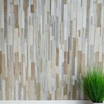 8mm Wood Mosaic Bathroom Wall Panel 2.6M